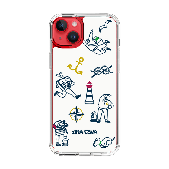 Slim Protection Case［ SINA COVA - Marine Art ］