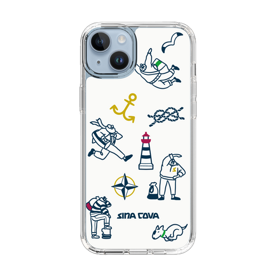 Slim Protection Case［ SINA COVA - Marine Art ］