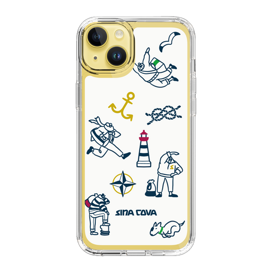Slim Protection Case［ SINA COVA - Marine Art ］