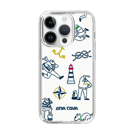 Slim Protection Case［ SINA COVA - Marine Art ］