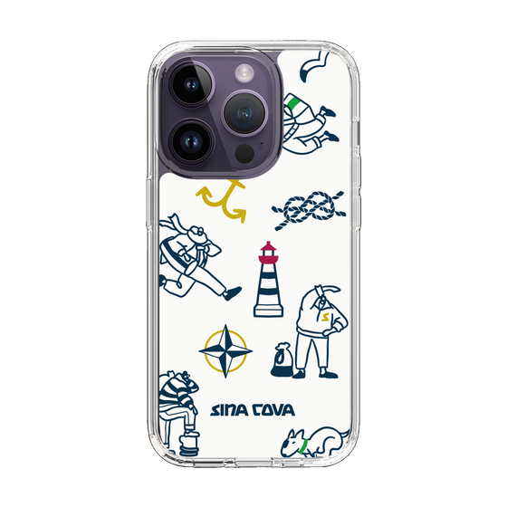 Slim Protection Case［ SINA COVA - Marine Art ］
