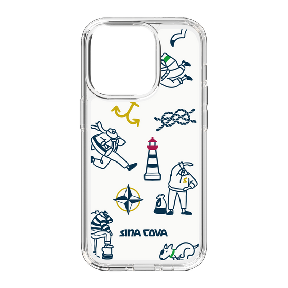 Slim Protection Case［ SINA COVA - Marine Art ］