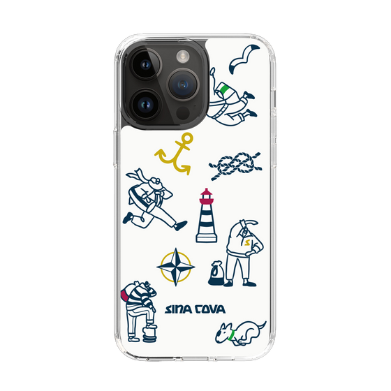Slim Protection Case［ SINA COVA - Marine Art ］