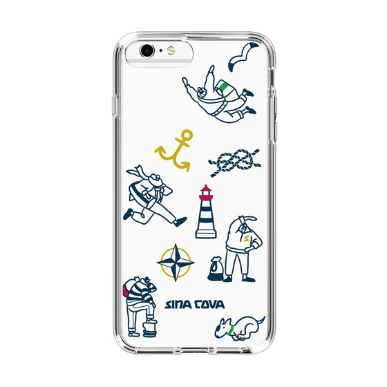 Slim Protection Case［ SINA COVA - Marine Art ］