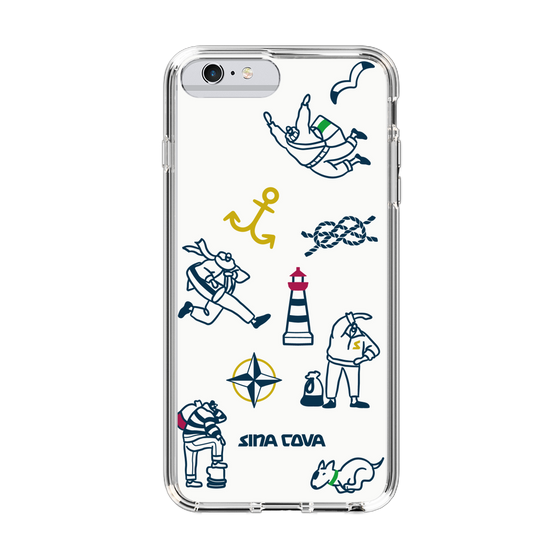 Slim Protection Case［ SINA COVA - Marine Art ］