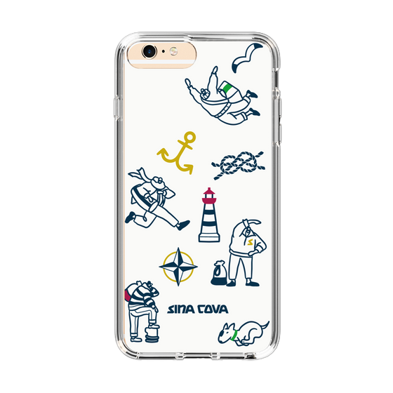Slim Protection Case［ SINA COVA - Marine Art ］