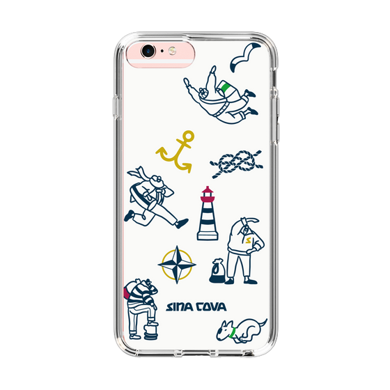 Slim Protection Case［ SINA COVA - Marine Art ］