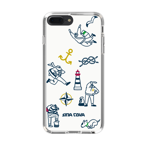 Slim Protection Case［ SINA COVA - Marine Art ］