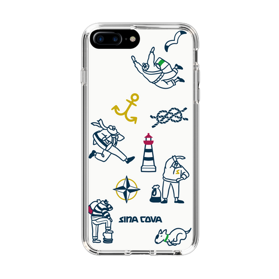 Slim Protection Case［ SINA COVA - Marine Art ］