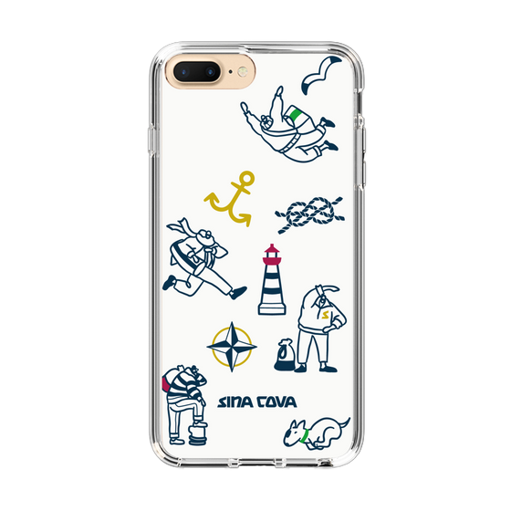Slim Protection Case［ SINA COVA - Marine Art ］