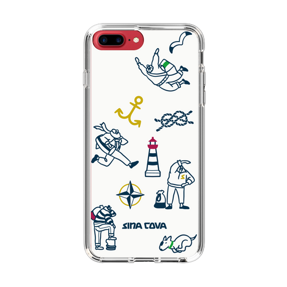 Slim Protection Case［ SINA COVA - Marine Art ］