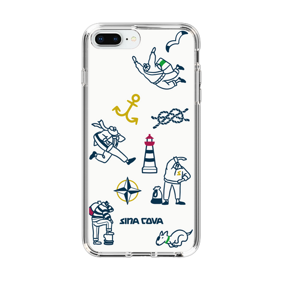 Slim Protection Case［ SINA COVA - Marine Art ］