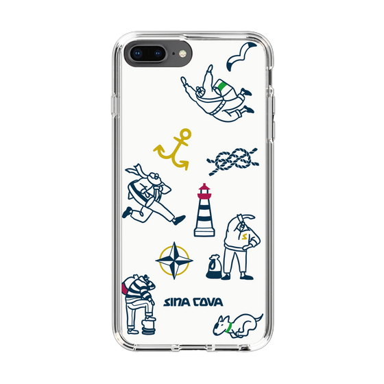 Slim Protection Case［ SINA COVA - Marine Art ］