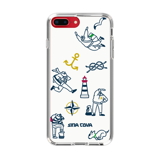 Slim Protection Case［ SINA COVA - Marine Art ］