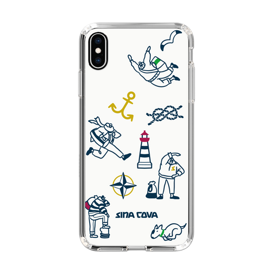 Slim Protection Case［ SINA COVA - Marine Art ］