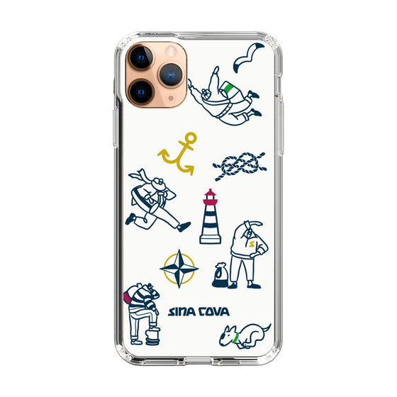 Slim Protection Case［ SINA COVA - Marine Art ］