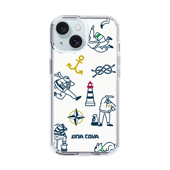 Slim Protection Case［ SINA COVA - Marine Art ］