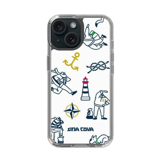 Slim Protection Case［ SINA COVA - Marine Art ］