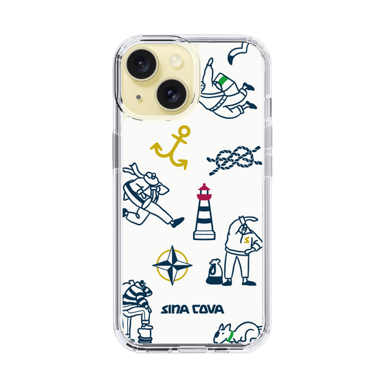 Slim Protection Case［ SINA COVA - Marine Art ］