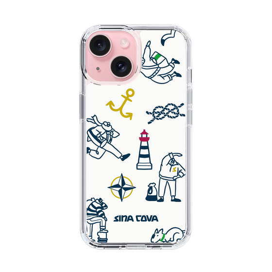 Slim Protection Case［ SINA COVA - Marine Art ］