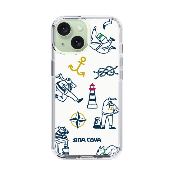 Slim Protection Case［ SINA COVA - Marine Art ］