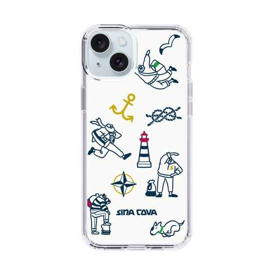 Slim Protection Case［ SINA COVA - Marine Art ］