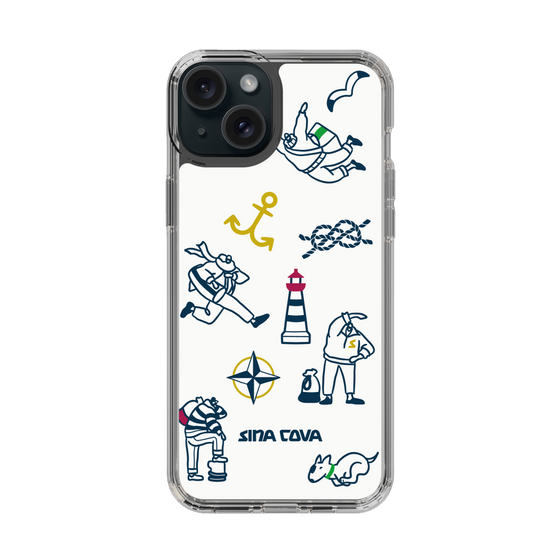 Slim Protection Case［ SINA COVA - Marine Art ］