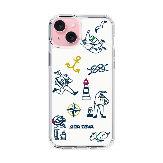 Slim Protection Case［ SINA COVA - Marine Art ］