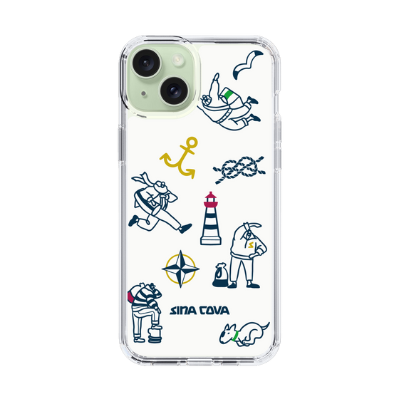 Slim Protection Case［ SINA COVA - Marine Art ］