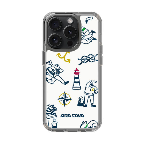 Slim Protection Case［ SINA COVA - Marine Art ］