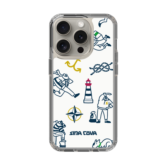 Slim Protection Case［ SINA COVA - Marine Art ］