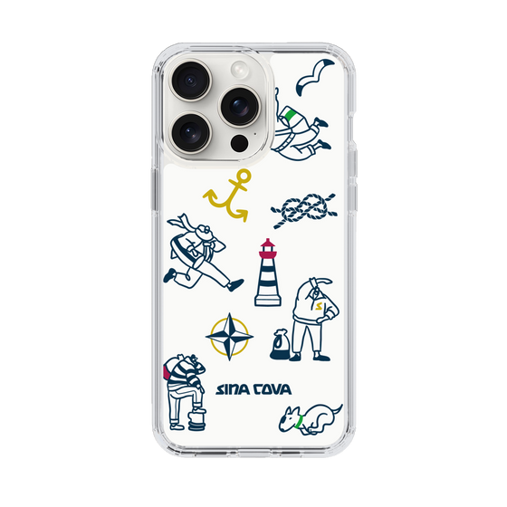 Slim Protection Case［ SINA COVA - Marine Art ］