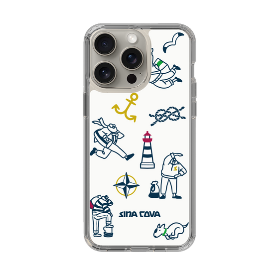Slim Protection Case［ SINA COVA - Marine Art ］