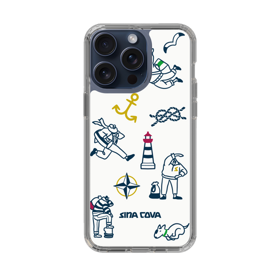 Slim Protection Case［ SINA COVA - Marine Art ］