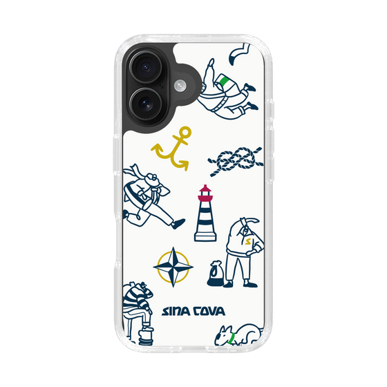 Slim Protection Case［ SINA COVA - Marine Art ］