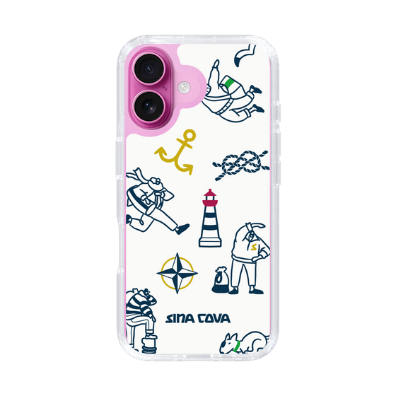Slim Protection Case［ SINA COVA - Marine Art ］