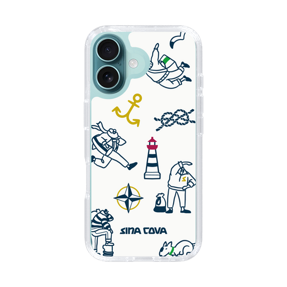 Slim Protection Case［ SINA COVA - Marine Art ］
