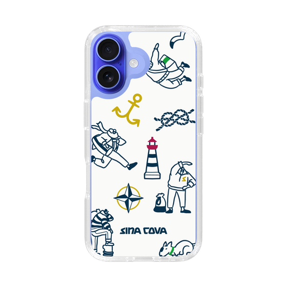 Slim Protection Case［ SINA COVA - Marine Art ］