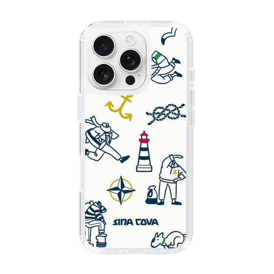 Slim Protection Case［ SINA COVA - Marine Art ］