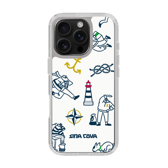 Slim Protection Case［ SINA COVA - Marine Art ］