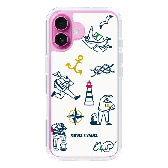 Slim Protection Case［ SINA COVA - Marine Art ］
