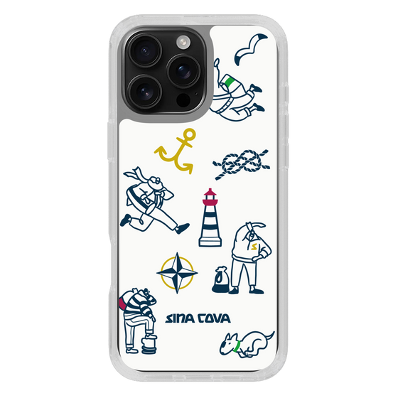 Slim Protection Case［ SINA COVA - Marine Art ］