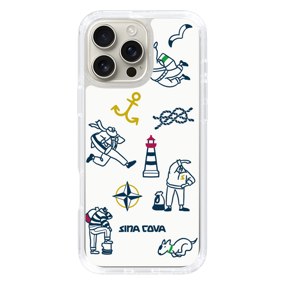 Slim Protection Case［ SINA COVA - Marine Art ］