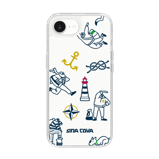 Slim Protection Case［ SINA COVA - Marine Art ］