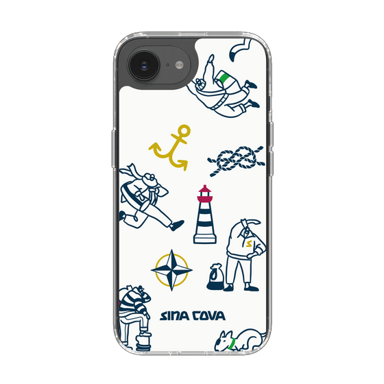 Slim Protection Case［ SINA COVA - Marine Art ］
