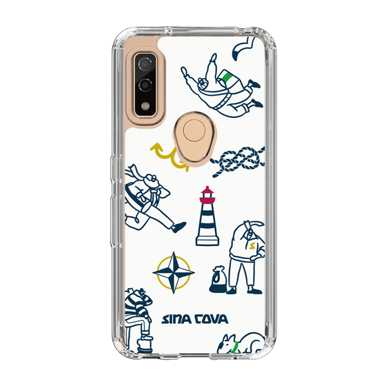 Slim Protection Case［ SINA COVA - Marine Art ］
