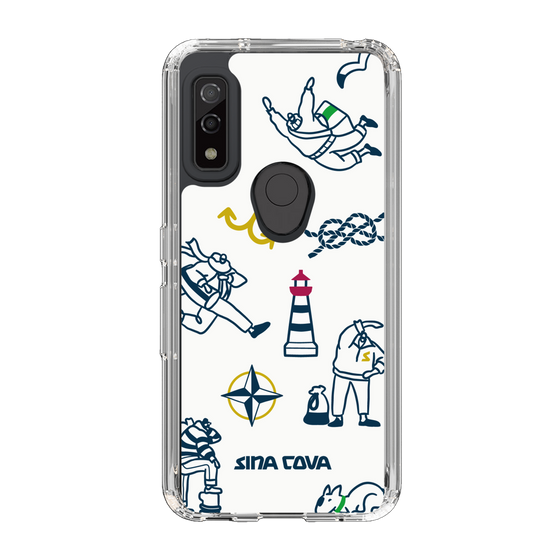 Slim Protection Case［ SINA COVA - Marine Art ］