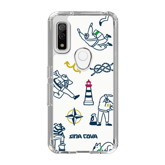 Slim Protection Case［ SINA COVA - Marine Art ］