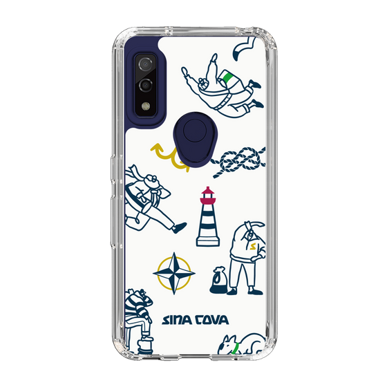 Slim Protection Case［ SINA COVA - Marine Art ］