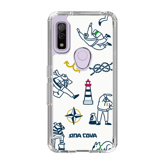 Slim Protection Case［ SINA COVA - Marine Art ］